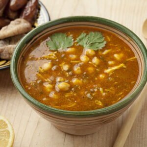 Harira – Moroccan Lentil & Chickpea Soup (PDF + Video Explanation)